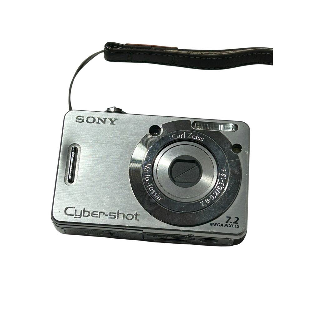 Sony Cyber-Shot DSC-W55 7.2 Mega Pixels 3x Zoom Digital Camera No Battery - Picture 5 of 11